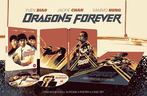 Dragons Forever [LIMITED EDITION STEELBOOK] Blu Ray