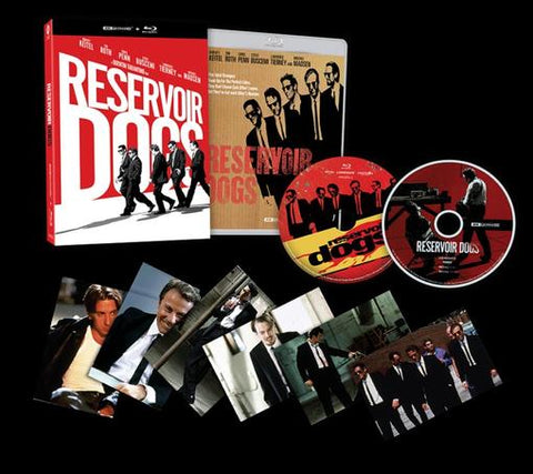 RESERVOIR DOGS - 4K & BLU-RAY LIMITED COLLECTOR'S EDITION (3D LENTICULAR HARD SLIPCASE)