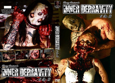 Inner Depravity Parts 1 & 2 DVD Hartbox Limited To 111 Copies Released