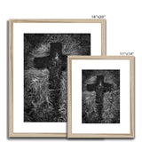 The Grass Cross  Framed & Mounted Print