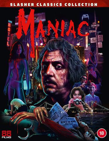 Maniac - Slasher Classics Collection 50 Blu Ray With Slip Case (Christmas Price)
