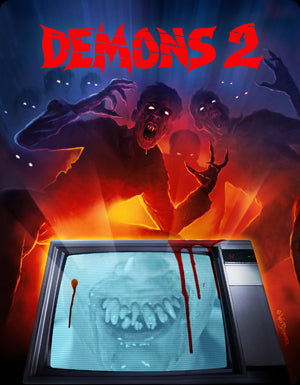 Demons 2 Blu Ray / Dvd Steelbook Limited Edition