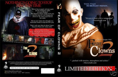 Fear Of Clowns 2 Dvd Limited Edition