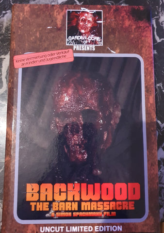 Backwood The Barn Massacre DVD HardBox (uncut limited edition) Ltd Edition Of 50 Copies